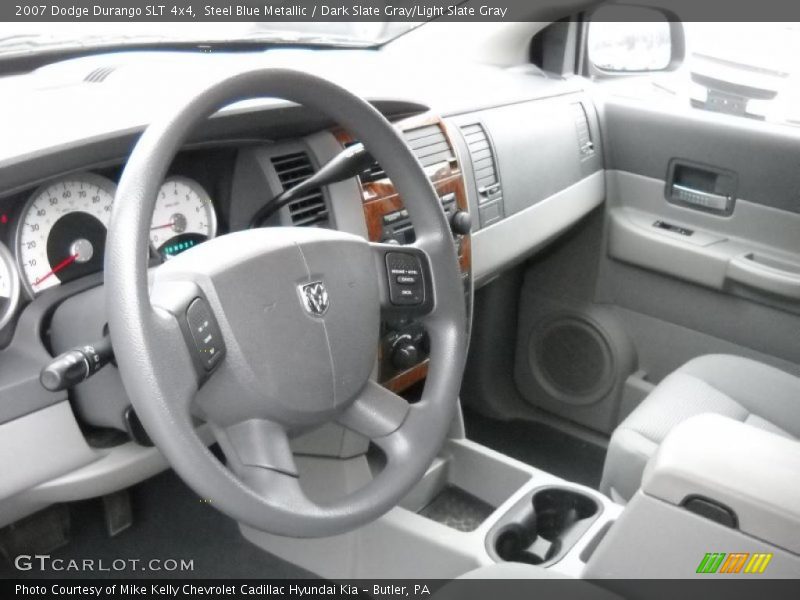 Steel Blue Metallic / Dark Slate Gray/Light Slate Gray 2007 Dodge Durango SLT 4x4