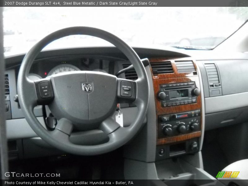 Steel Blue Metallic / Dark Slate Gray/Light Slate Gray 2007 Dodge Durango SLT 4x4