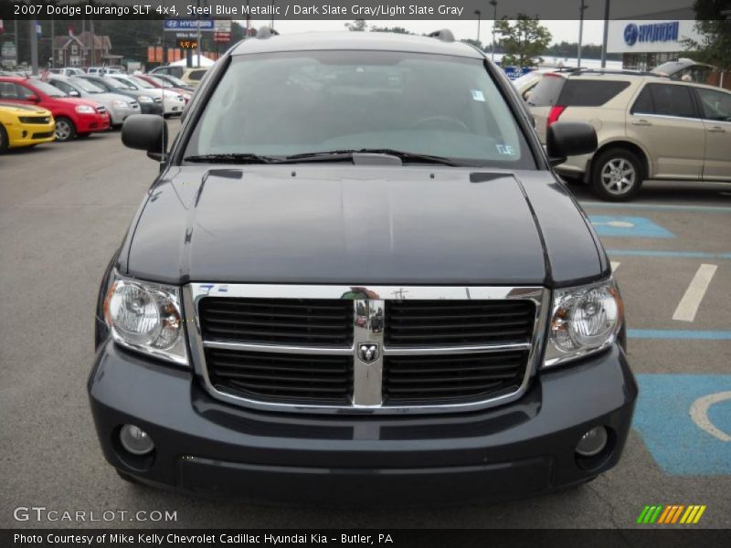 Steel Blue Metallic / Dark Slate Gray/Light Slate Gray 2007 Dodge Durango SLT 4x4