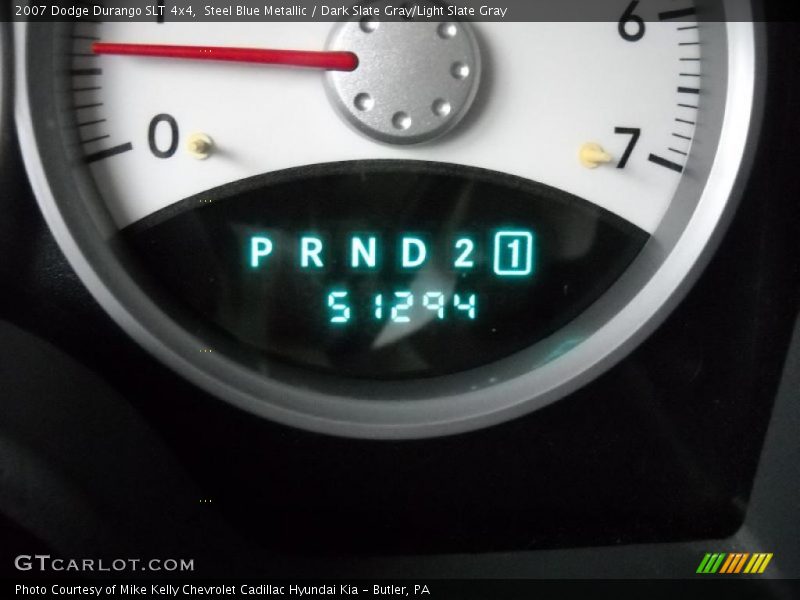 Steel Blue Metallic / Dark Slate Gray/Light Slate Gray 2007 Dodge Durango SLT 4x4