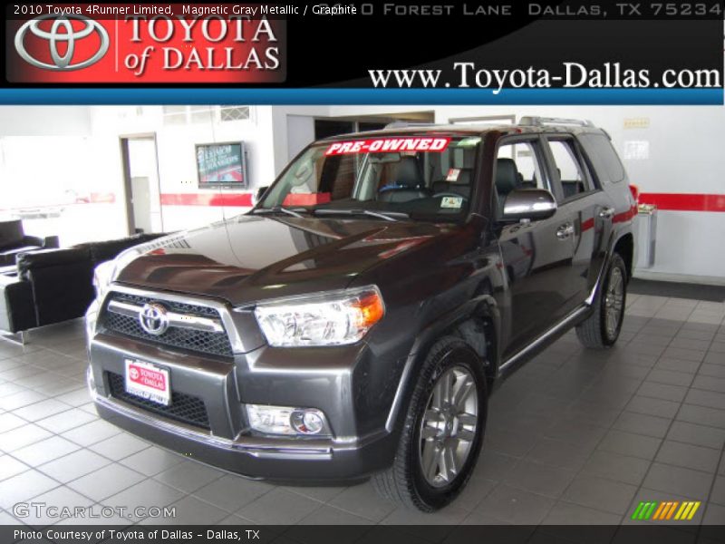 Magnetic Gray Metallic / Graphite 2010 Toyota 4Runner Limited