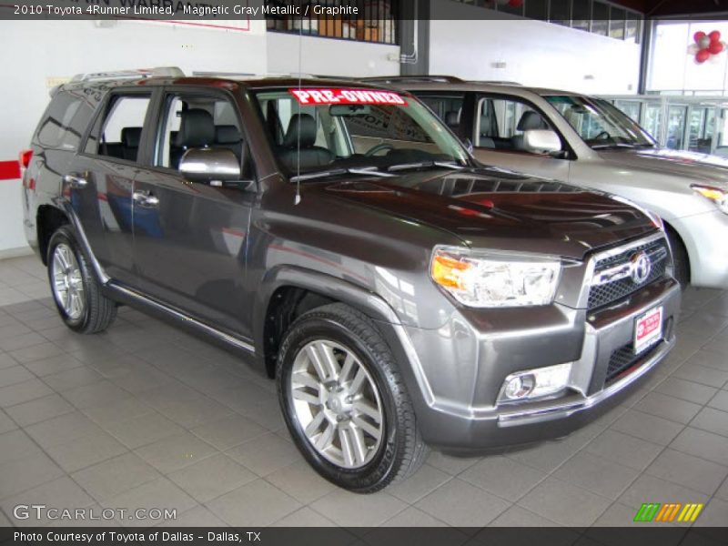 Magnetic Gray Metallic / Graphite 2010 Toyota 4Runner Limited