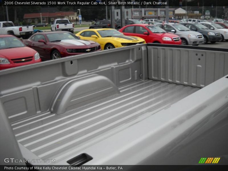 Silver Birch Metallic / Dark Charcoal 2006 Chevrolet Silverado 1500 Work Truck Regular Cab 4x4