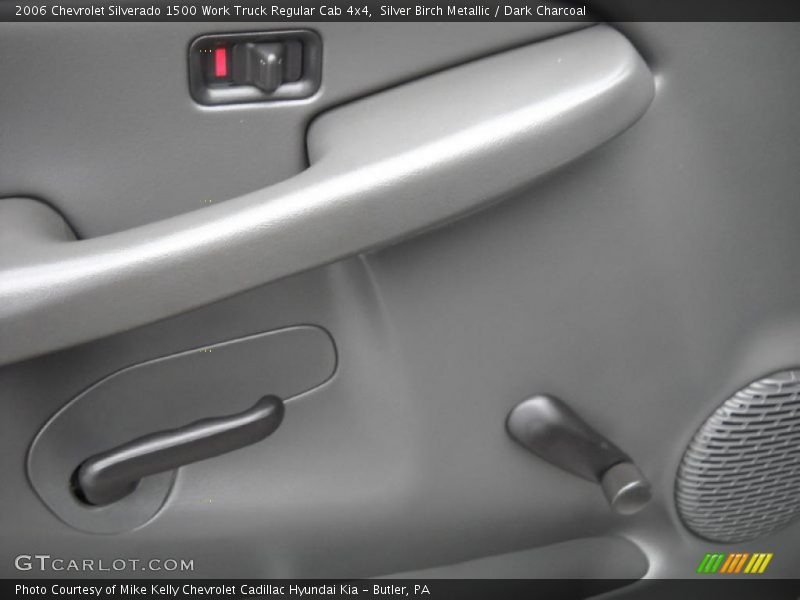 Silver Birch Metallic / Dark Charcoal 2006 Chevrolet Silverado 1500 Work Truck Regular Cab 4x4