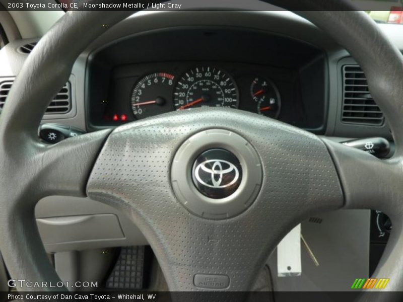 Moonshadow Metallic / Light Gray 2003 Toyota Corolla CE