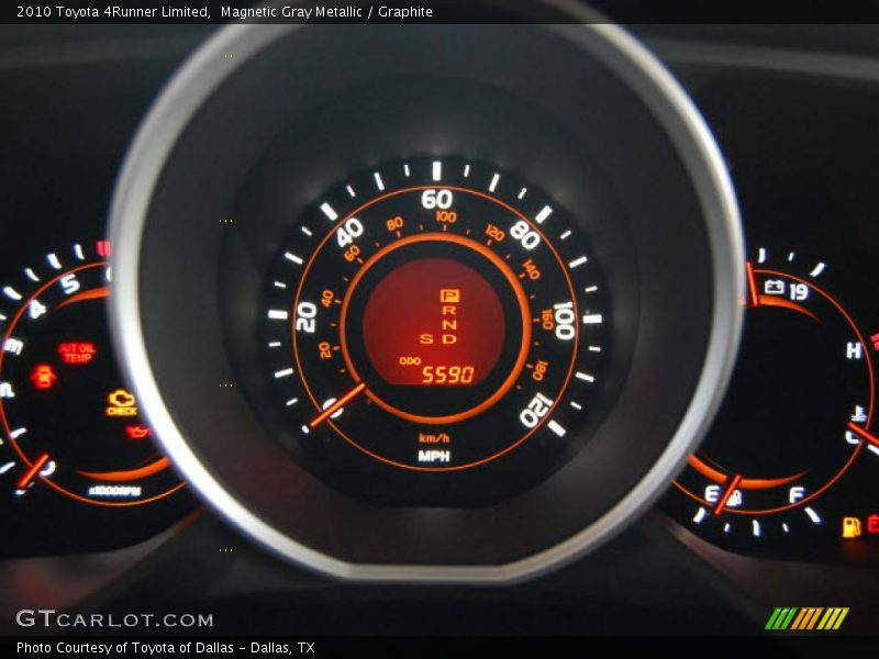 Magnetic Gray Metallic / Graphite 2010 Toyota 4Runner Limited