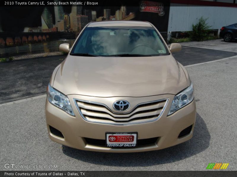 Sandy Beach Metallic / Bisque 2010 Toyota Camry LE