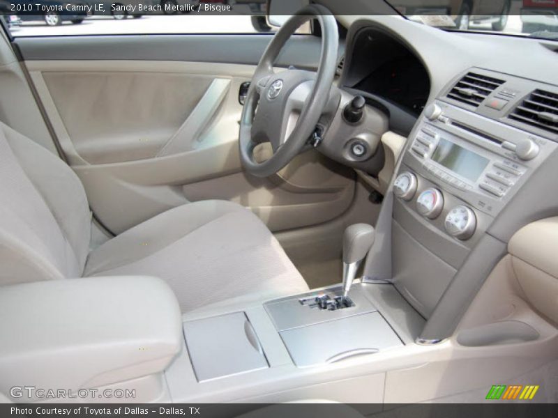 Sandy Beach Metallic / Bisque 2010 Toyota Camry LE