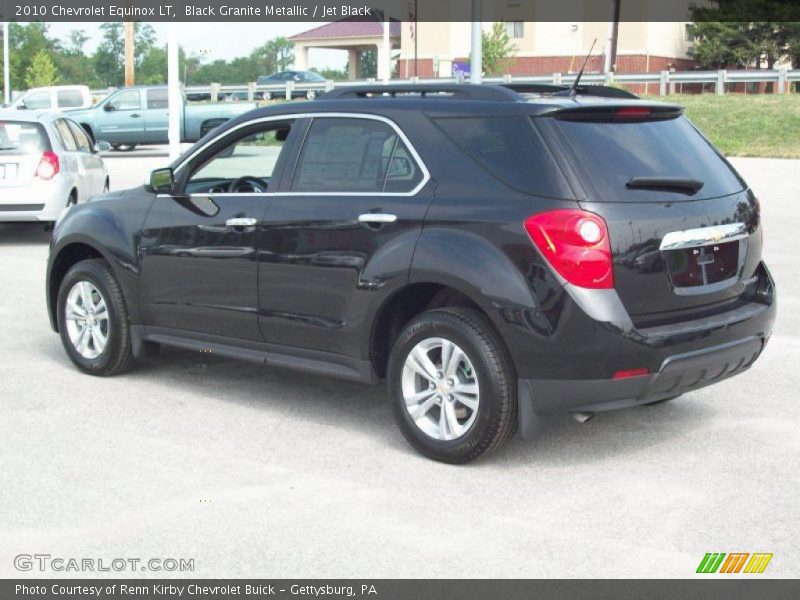 Black Granite Metallic / Jet Black 2010 Chevrolet Equinox LT
