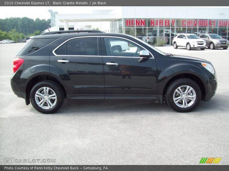 Black Granite Metallic / Jet Black 2010 Chevrolet Equinox LT