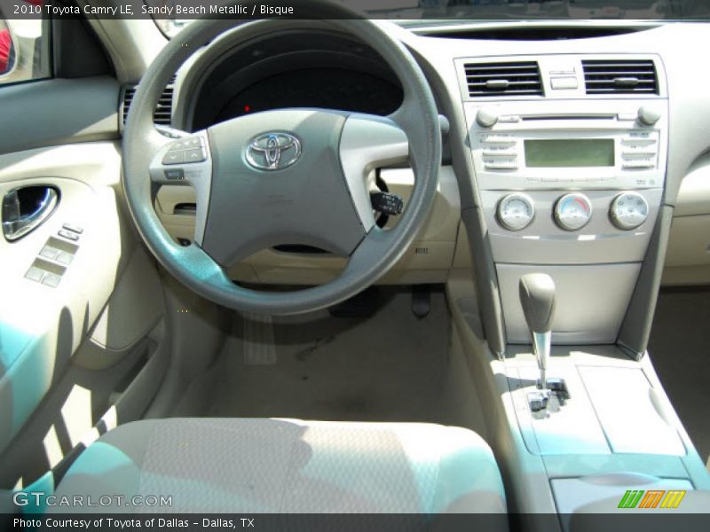 Sandy Beach Metallic / Bisque 2010 Toyota Camry LE