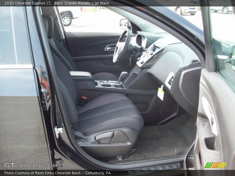 Black Granite Metallic / Jet Black 2010 Chevrolet Equinox LT