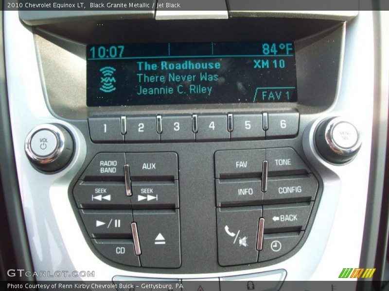 Black Granite Metallic / Jet Black 2010 Chevrolet Equinox LT