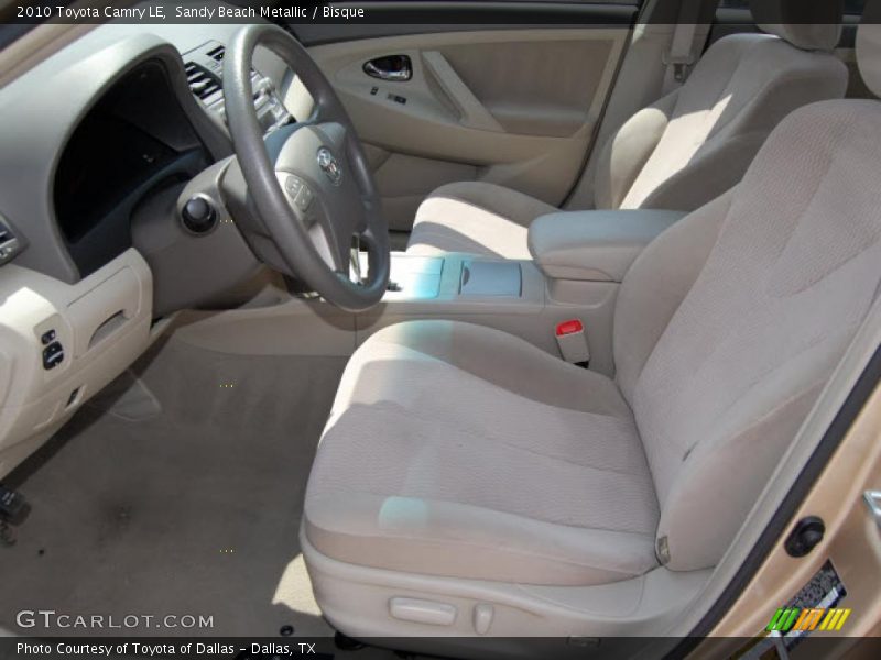 Sandy Beach Metallic / Bisque 2010 Toyota Camry LE