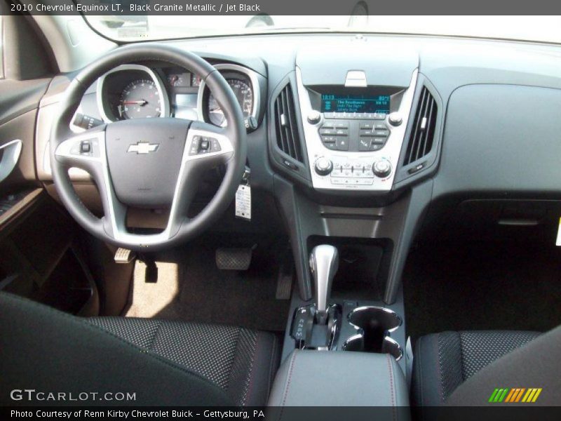 Black Granite Metallic / Jet Black 2010 Chevrolet Equinox LT