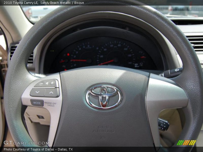 Sandy Beach Metallic / Bisque 2010 Toyota Camry LE