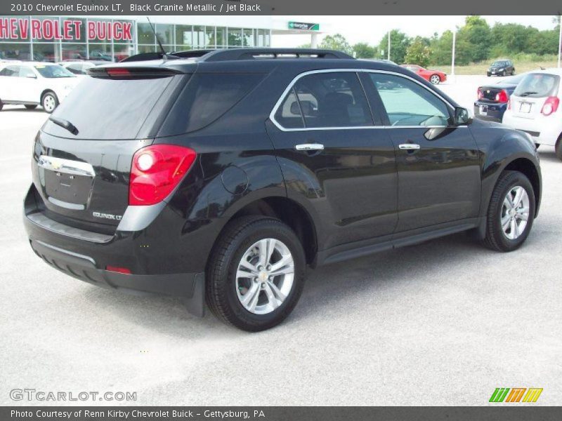 Black Granite Metallic / Jet Black 2010 Chevrolet Equinox LT