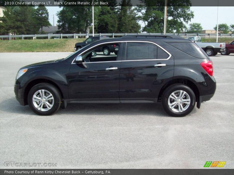 Black Granite Metallic / Jet Black 2010 Chevrolet Equinox LT