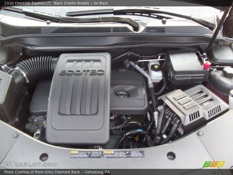 Black Granite Metallic / Jet Black 2010 Chevrolet Equinox LT
