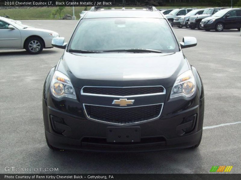 Black Granite Metallic / Jet Black 2010 Chevrolet Equinox LT