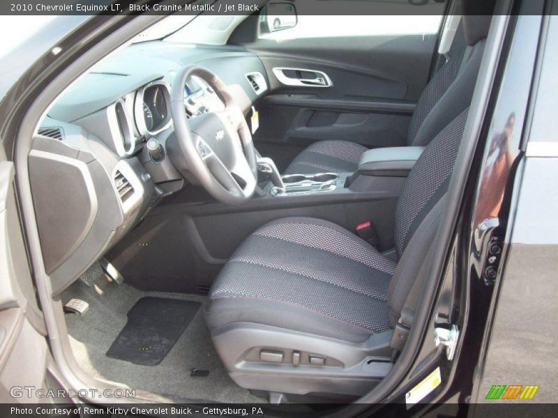 Black Granite Metallic / Jet Black 2010 Chevrolet Equinox LT
