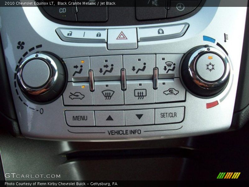 Black Granite Metallic / Jet Black 2010 Chevrolet Equinox LT