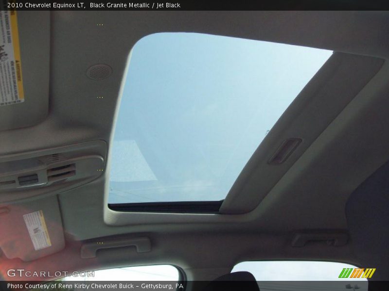 Black Granite Metallic / Jet Black 2010 Chevrolet Equinox LT