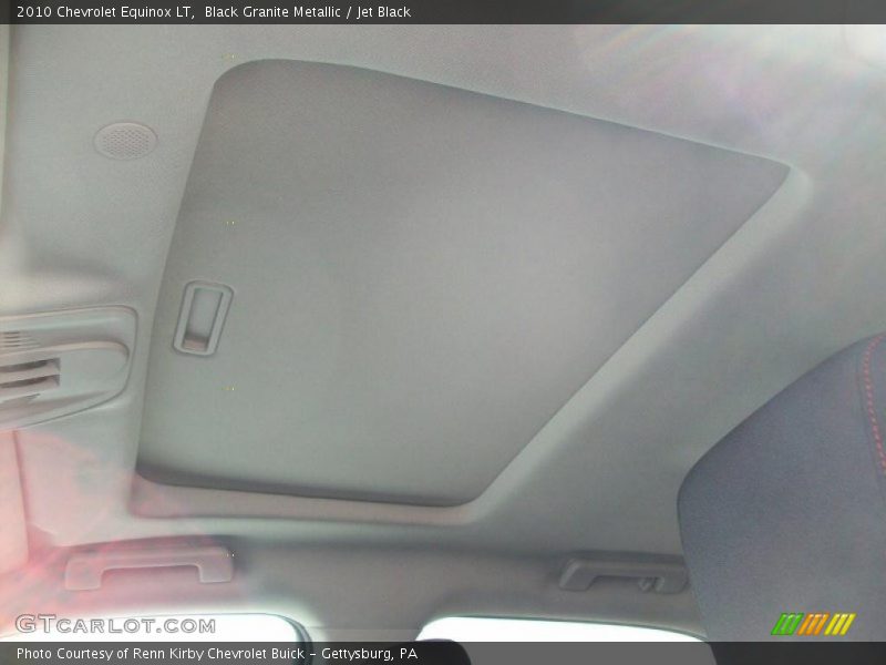 Black Granite Metallic / Jet Black 2010 Chevrolet Equinox LT