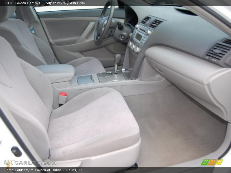 Super White / Ash Gray 2010 Toyota Camry LE