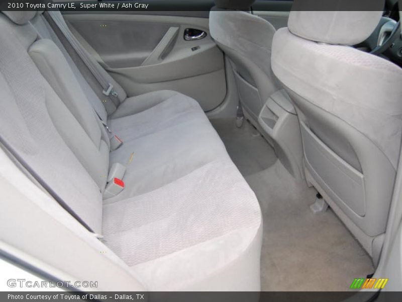Super White / Ash Gray 2010 Toyota Camry LE