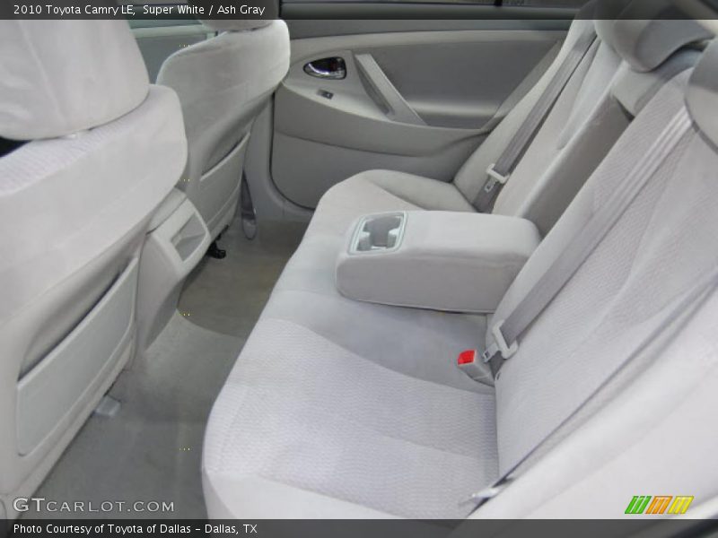 Super White / Ash Gray 2010 Toyota Camry LE