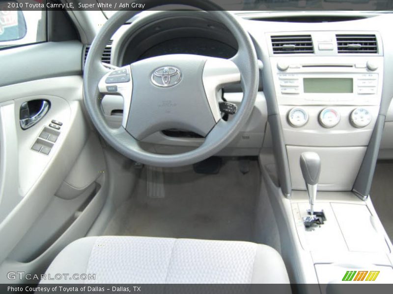Super White / Ash Gray 2010 Toyota Camry LE
