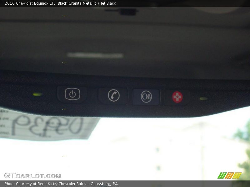 Black Granite Metallic / Jet Black 2010 Chevrolet Equinox LT