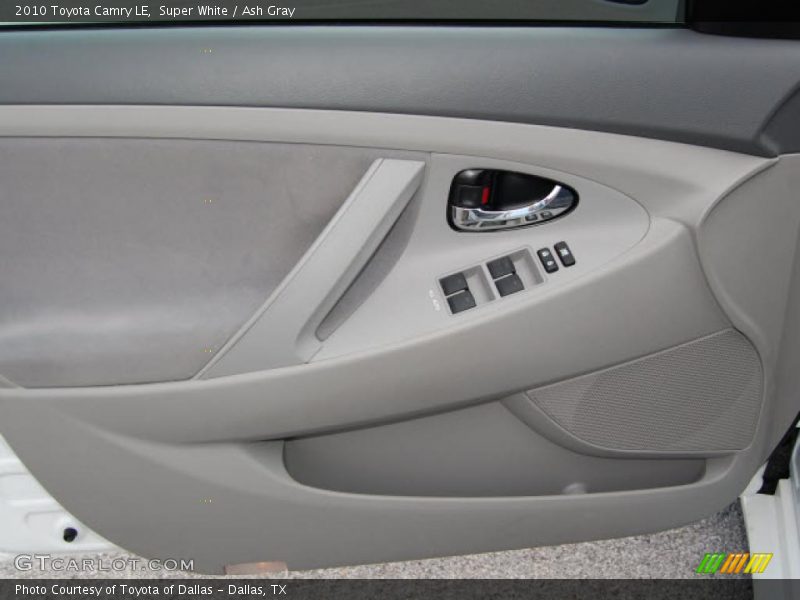 Super White / Ash Gray 2010 Toyota Camry LE