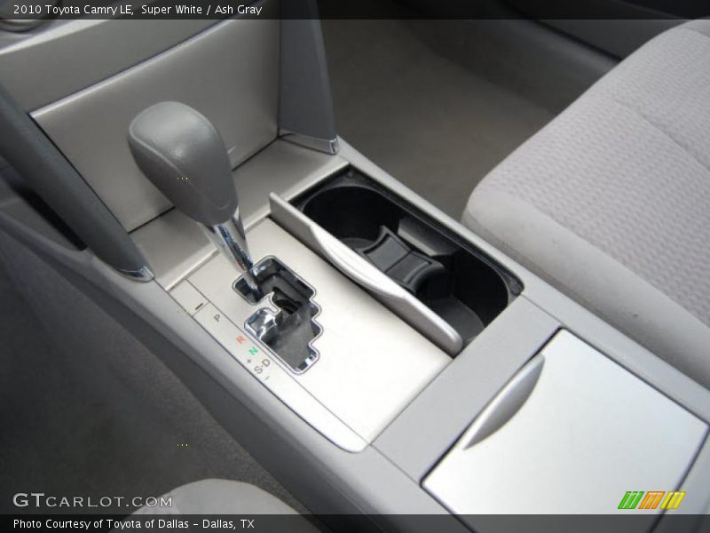 Super White / Ash Gray 2010 Toyota Camry LE