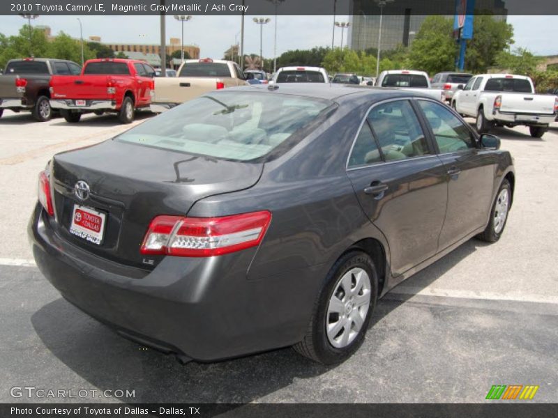 Magnetic Gray Metallic / Ash Gray 2010 Toyota Camry LE