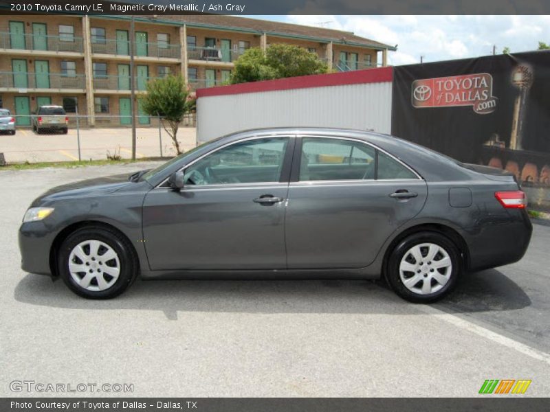 Magnetic Gray Metallic / Ash Gray 2010 Toyota Camry LE