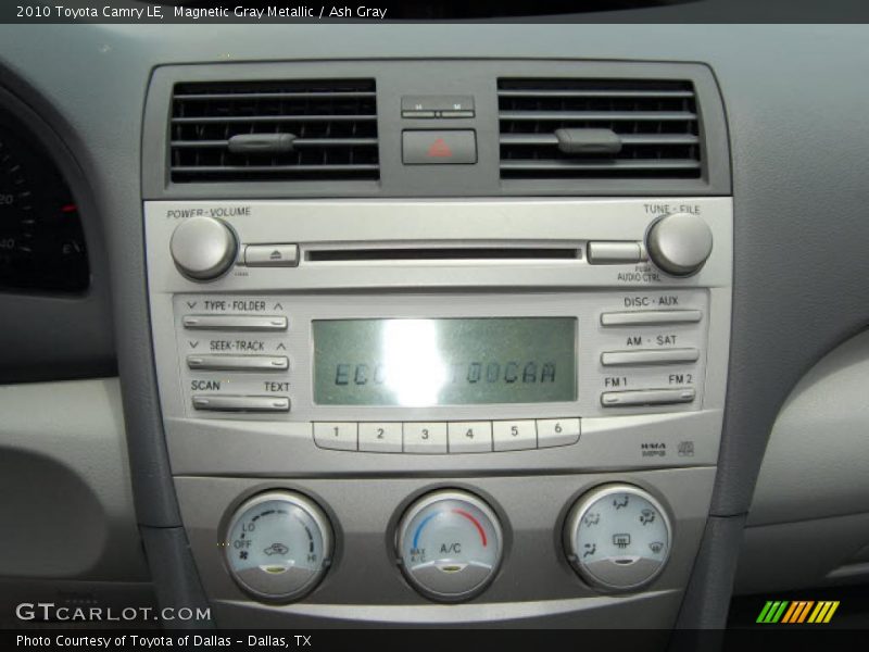 Magnetic Gray Metallic / Ash Gray 2010 Toyota Camry LE