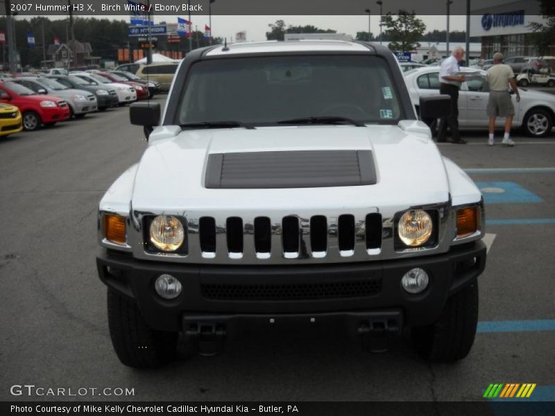 Birch White / Ebony Black 2007 Hummer H3 X