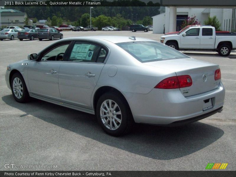 Quicksilver Metallic / Titanium 2011 Buick Lucerne CXL