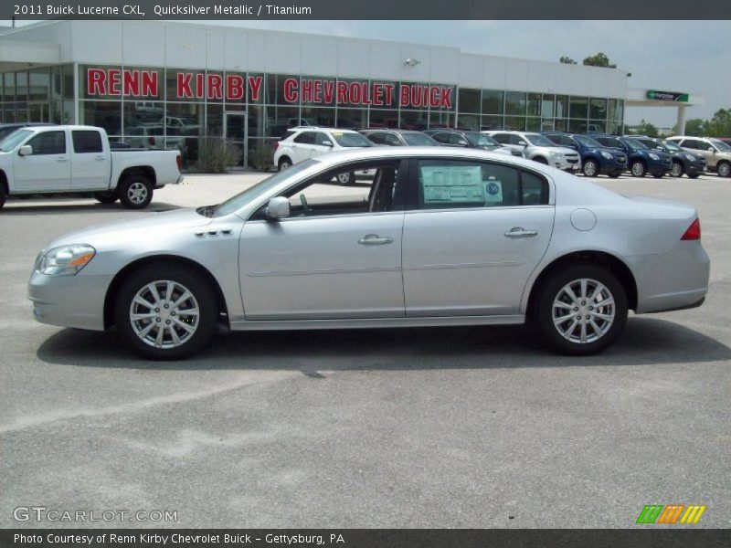 Quicksilver Metallic / Titanium 2011 Buick Lucerne CXL