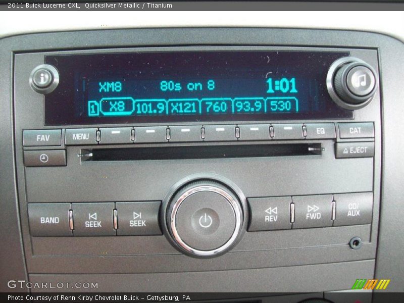 Quicksilver Metallic / Titanium 2011 Buick Lucerne CXL