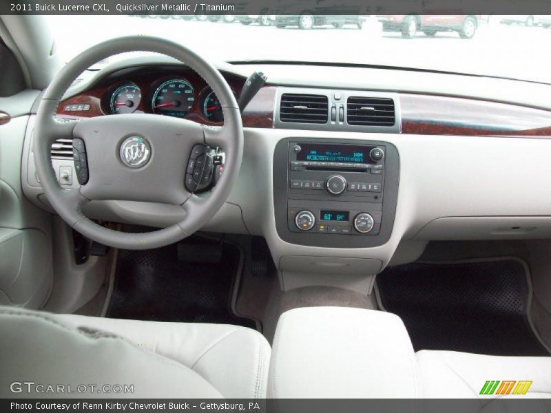 Quicksilver Metallic / Titanium 2011 Buick Lucerne CXL
