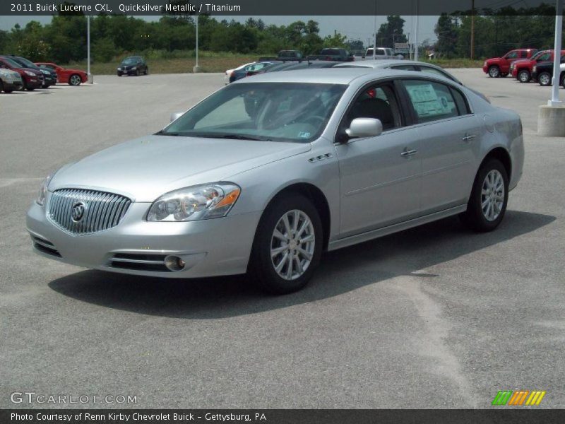 Quicksilver Metallic / Titanium 2011 Buick Lucerne CXL