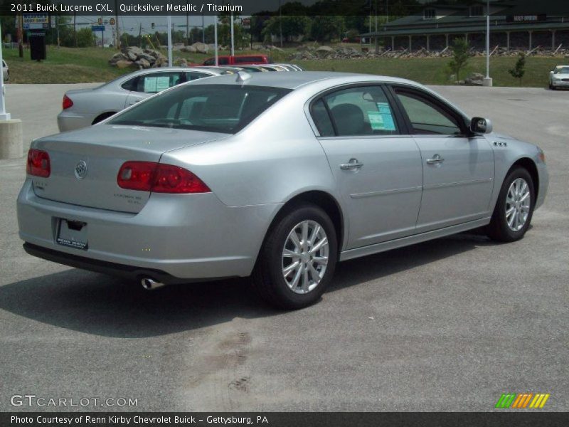 Quicksilver Metallic / Titanium 2011 Buick Lucerne CXL