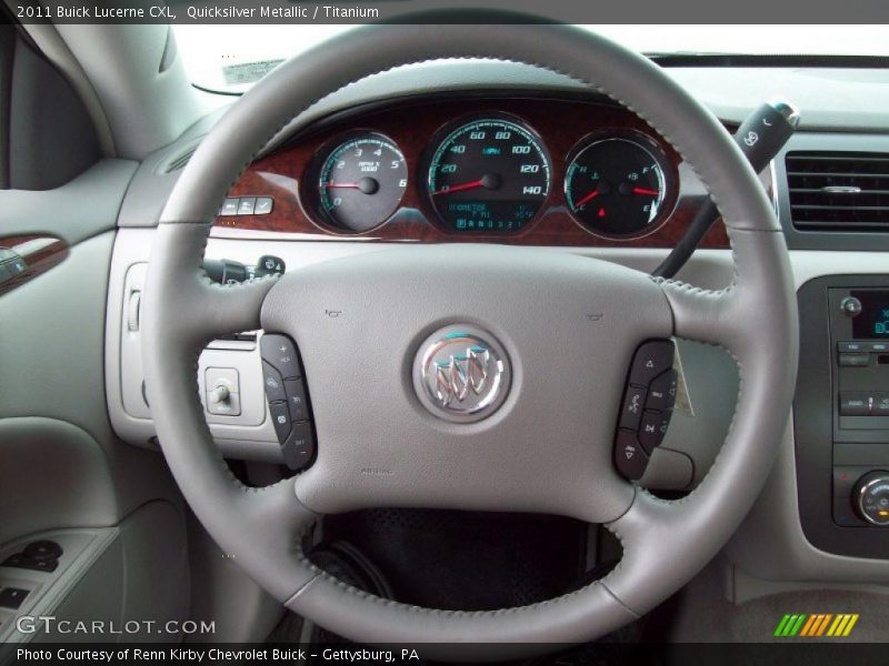 Quicksilver Metallic / Titanium 2011 Buick Lucerne CXL