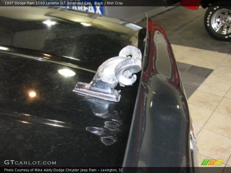 Black / Mist Gray 1997 Dodge Ram 1500 Laramie SLT Extended Cab