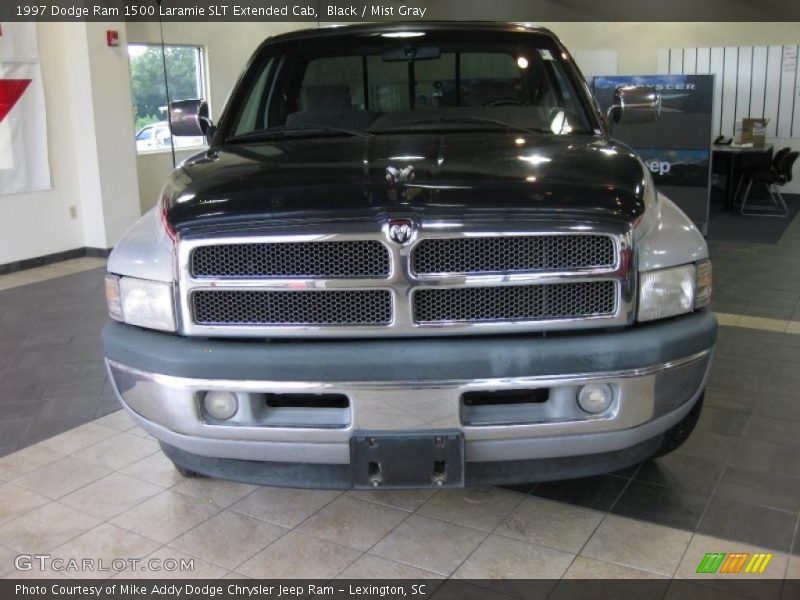 Black / Mist Gray 1997 Dodge Ram 1500 Laramie SLT Extended Cab