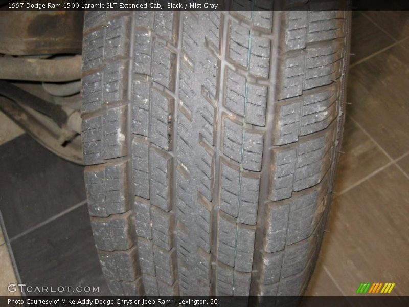 Black / Mist Gray 1997 Dodge Ram 1500 Laramie SLT Extended Cab