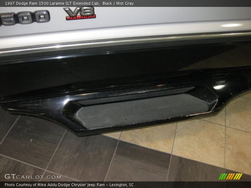 Black / Mist Gray 1997 Dodge Ram 1500 Laramie SLT Extended Cab